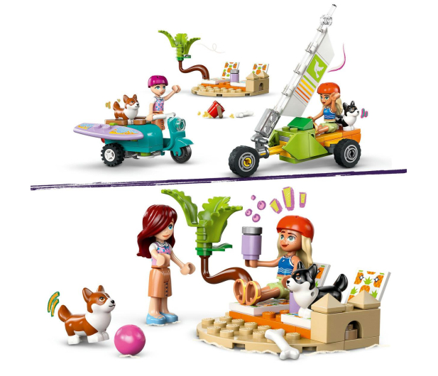 LEGO Friends 42641 Surfujące psy i przygoda na skuterze - 1298079 - zdjęcie 10